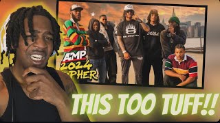 AMP FRESHMAN CYPHER 2024 REACTION 🔥 [upl. by Necila489]