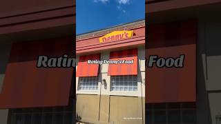 Rating Denny’s Food breakfast Foodie foodreview food dennys ratingfood reviewer review [upl. by Legim]