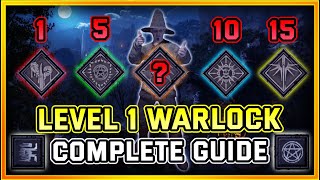 Dark and Darker Level 1 Warlock Complete Beginners Guide  The Best Way to Play the Class [upl. by Kath245]