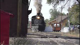 Cumbres and Toltec 487 Whistle [upl. by Dyrraj631]