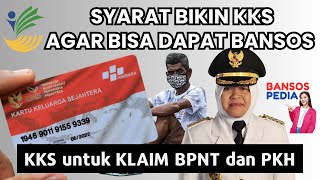 BPNT DAN PKH SUDAH CAIR❗INI SYARAT BUAT KKS 2024 AGAR DAPAT BANSOS BLT BPNT PKH PIP dll 🔥 [upl. by Hiltan]