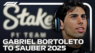 Brazilian Gabriel Bortoleto Signs MultiYear Deal With Sauber [upl. by Ttik595]