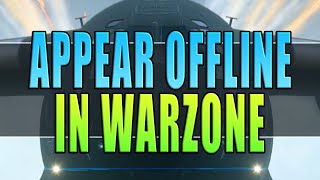 Appear Offline In Call Of Duty Warzone amp MW2 [upl. by Quin]