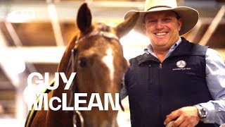 Guy McLean  The Horse Whisperer  Longines FEI Jumping World Cup™ NAL 201819 [upl. by Ahsan]