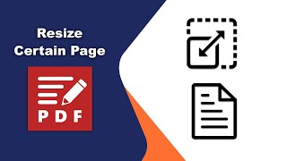 How to resize certain pages in PDF XChange Editor [upl. by Tsyhtema]