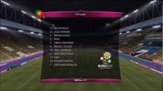 Portugal  PaysBas FIFA 12  EURO 2012 3ème Journée  Groupe B  CPU Vs CPU [upl. by Purcell]