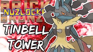 TINBELL TOWER  Pokemon Brick Bronze Nuzlocke Challenge [upl. by Harrat]