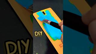 DIY Best out of waste Idea 🩵🤓 waste material craft idea diy bookmark shorts craft [upl. by Semreh]