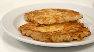 Rösti  schweiziske kartoffelpandekager  rosti røsti [upl. by Armil]