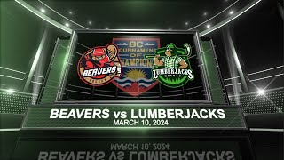 2024 HPL Provincials  2015 Lumberjacks vs Beavers  Mar 10 2024 Semi Finals [upl. by Nic]