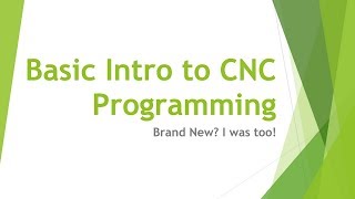 ⚙️⚡⚡ Basic Intro to CNC programming [upl. by Ahsotan]