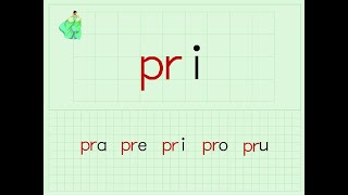 41 Silaba PRA Pra pre pri pro pru [upl. by Hgielyk]