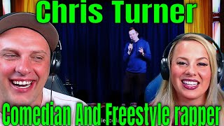 Reaction To Chris Turner  Comedian And Freestyle rapper  THE WOLF HUNTERZ REACTIONS [upl. by Ettevy]