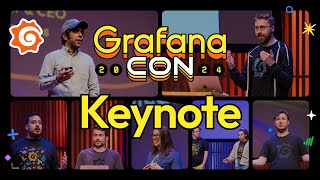 GrafanaCON 2024 Keynote Grafana 11 Loki 30 Alloy Golden Grot Awards and more  Grafana [upl. by Ttimme]