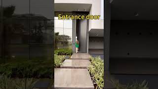 Custom large size entrance door pivot door factoryentrance door home [upl. by Myk]