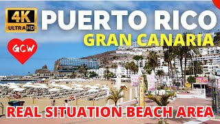 PUERTO RICO Gran Canaria May 2024 🔴Marina Suites Hotel to Beach Area [upl. by Hahn672]