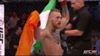 Fight Night Dublin Conor McGregor Celebrates [upl. by Nea]