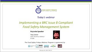 Implementing a BRC Issue 8 Compliant Food Safety Management System [upl. by Novat387]