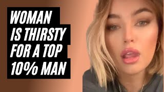 Woman Is Thirsty For A Top 10 Man Part 2 Females Thirsting Over Men [upl. by Lenni]