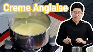 How to master the Crème Anglaise  Pastry 101 Detailed tips amptricks [upl. by Aleunamme326]