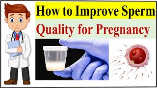 7 Foods to Increase Higher Sperm Count How to Improve Sperm Quality amp Motility for Pregnancy [upl. by Fawna]