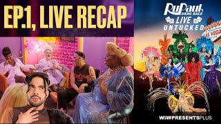 RuPaul’s Drag Race Live UNTUCKED Ep1  Live Recap [upl. by Ilan]