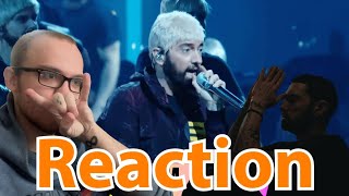 Reacting To Eminem Houdini amp Somebody Save Me 2024 VMAs [upl. by Nalid340]