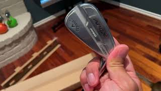 Callaway Apex Pro 21 Irons Unboxing [upl. by Yerrot]