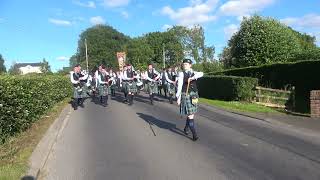 Cavanaleck Pipe Band  Cavanaleck Orange Service 2024 3 [upl. by Schwartz198]