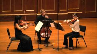 Schoenberg String Trio Natsuki Kumagai Hannah Nicholas Alexander Hersh [upl. by Tessi931]