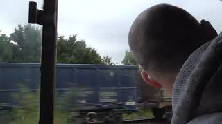 A Train Ride on GWR No 4144 at Didcot Railway Centre Autumn Steam Gala on 20092024 [upl. by Ahsikam112]