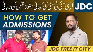 Free IT City by JDC Syed Zafar Ali Running Successfully in LahoreHow to Get AdmissionFree Courses [upl. by Shelia]