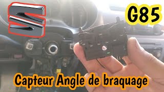 SEAT LEON Changement Capteur Angle De Braquage G85 Change Steering Angle Sensor G85 [upl. by Brianna]