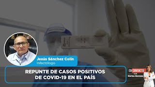 Repunte de casos positivos de Covid19 en el país  EN CONTACTO [upl. by Januisz]