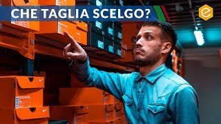 Scegliere il NUMERO delle scarpe da calcio [upl. by Nolyat661]