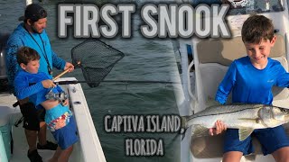 My Son’s First Snook Captiva Florida [upl. by Iva]