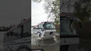 Amphibious Bus Driving out of the Water [upl. by Maidie]