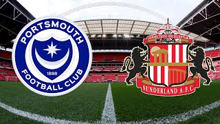 Wembley Checkatrade Trophy Final Portsmouth vs Sunderland [upl. by Kcirddot35]