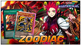 Zoodiac Deck Post Banlist Zoodiac Raptier  Zoodiac Barrage YuGiOh Master Duel [upl. by Atteuqaj204]