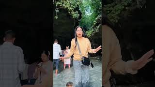 Funny video full 😅 waterfall travel vlog funny minivlog dushyantkukreja crazyexperiment [upl. by Carder]