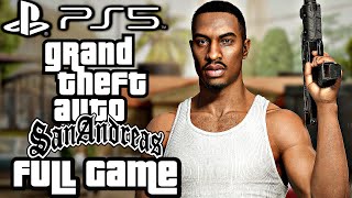 GTA SAN ANDREAS PS5 Gameplay Walkthrough FULL GAME 4K 60FPS All Missions [upl. by Nievelt19]