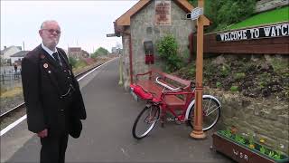 WEST SOMERSET RAILWAY DIESEL GALA 10 JUNE 2023 AT WATCHET STATION [upl. by Starkey]