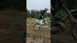 KX250 2Stroke Raw Around The Kelley Farm [upl. by Sivat]