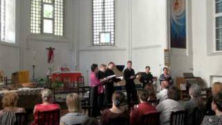 Josquin Deprez Faulte dargent Regretz sans fin Bachconsort amp Advanced Vocal Ensemble Studies [upl. by Alael610]