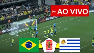 BRASIL x URUGUAI AO VIVO I ELIMINATÓRIAS DA COPA DO MUNDO 2026 I JOGO AO VIVO [upl. by Odlaniger]