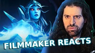 Filmmaker Reacts World of Warcraft  Anduin and Sylvanas  Shadowlands [upl. by Dnalyram]