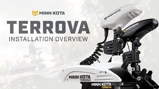 Minn Kota Terrova Installation Overview  Trolling Motor Install [upl. by Nolat337]