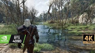 4K60 The Witcher 3 NEXT GEN modded Extreme settings  Benis LM  RTX 4090 RAYTRACING [upl. by Enyamert41]