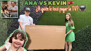 ANA VS KEVIN ¿A CUÁL LE HABRÁ TOCADO PAGAR LA NUEVA TV PARA NUESTRA CASA [upl. by Ellesirg]