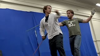 How Hayden Christensen and Ewan McGregor Trained for the Prequels [upl. by Won]